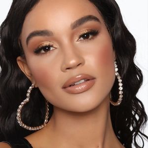 Heart Shaped Hoop Earrings brand new!